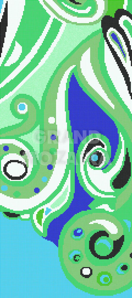 Панно Pizzo Blu D серия Decorations