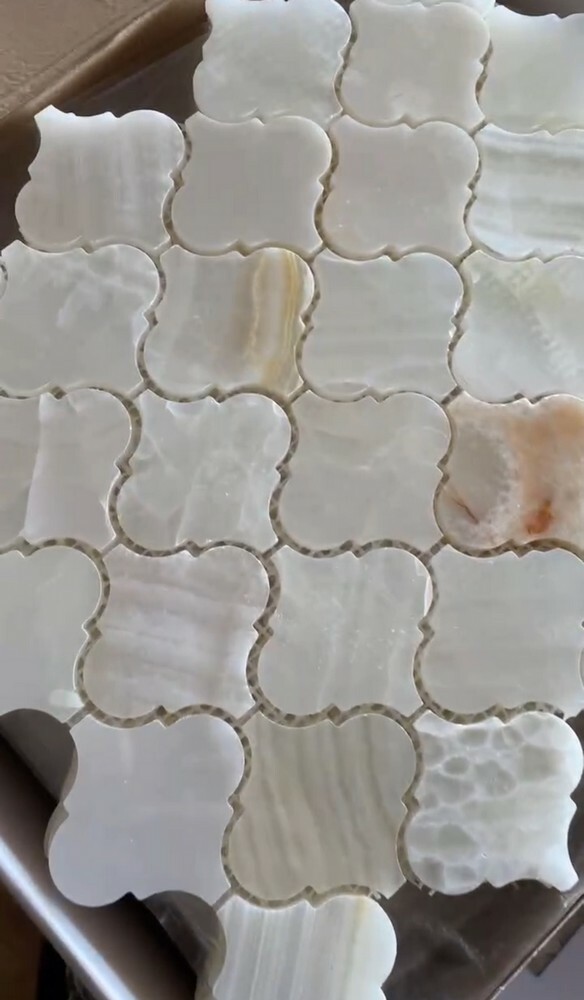 Мозаика ARABESCO ONYX WHITE серия Arabesco