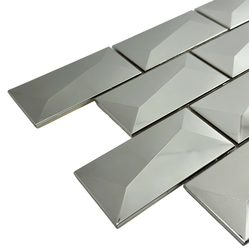 Мозаика BRICK METAL серия Mosaic Stainless Steel
