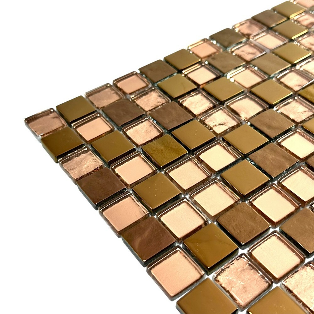 Мозаика CRYSTAL MIX ROSE серия Glass-M