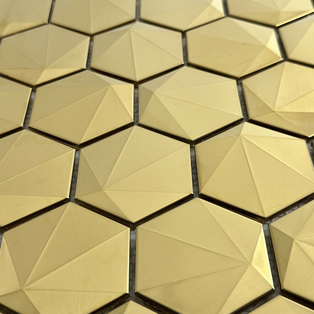 Мозаика MULTISHAPES HEX серия Mosaic Stainless Steel