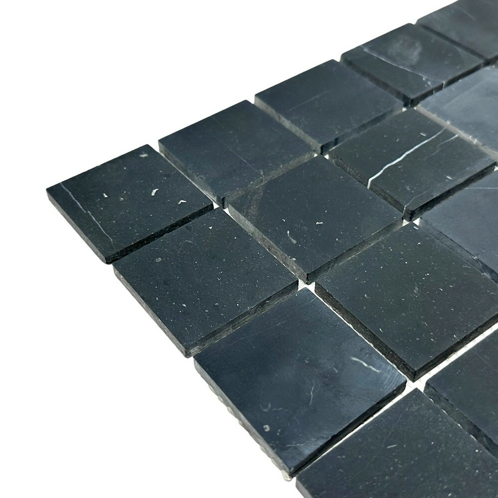 Мозаика NERO MARQUINA MAT 48x48 серия Marble Stone