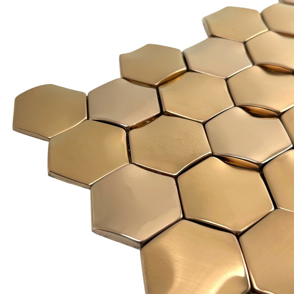 Мозаика ORIGINAL HEX COOPER серия Mosaic Stainless Steel