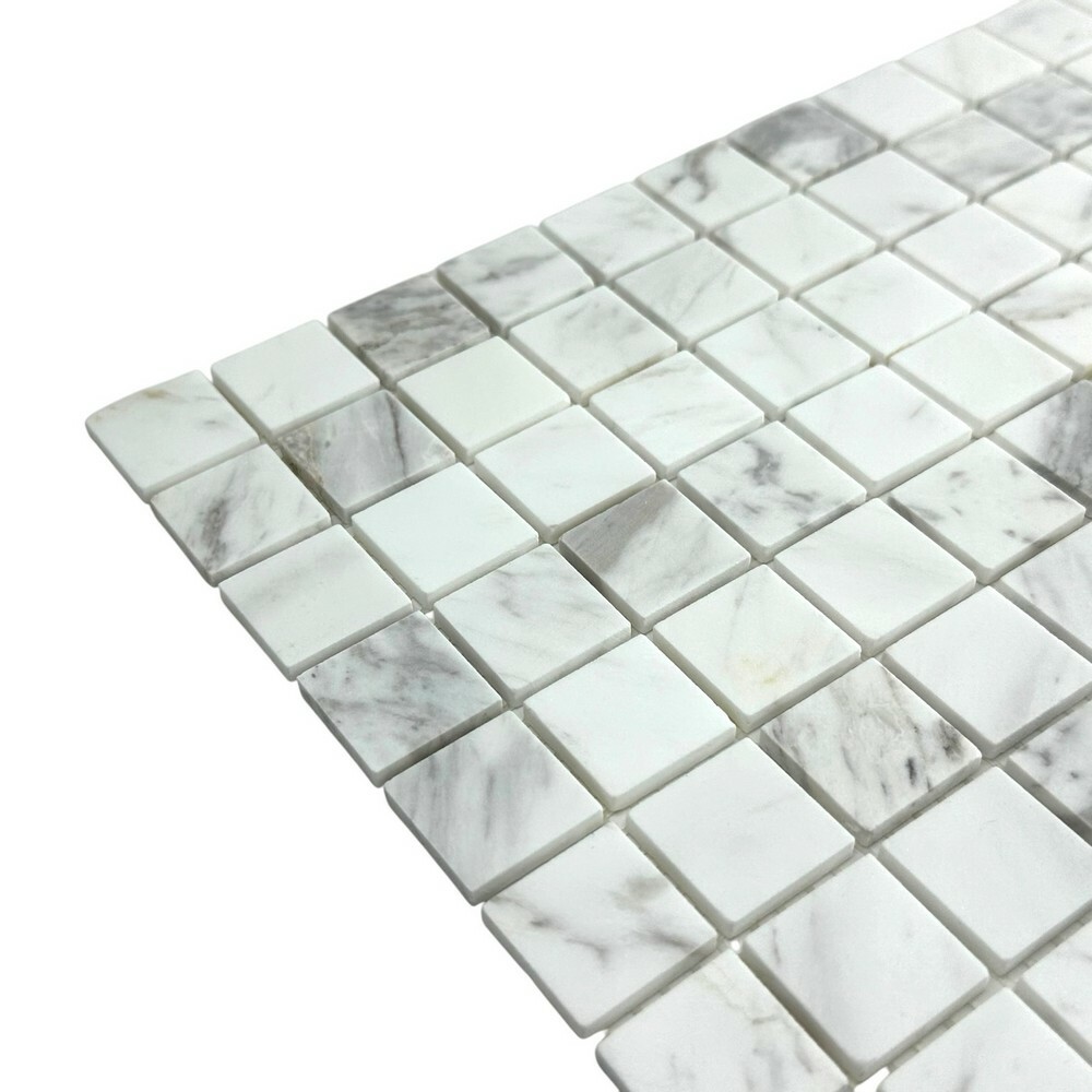 Мозаика VOLAKAS WHITE POL 23x23 серия Marble Stone