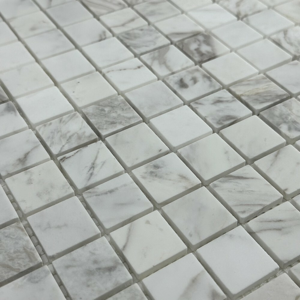 Мозаика VOLAKAS WHITE POL 23x23 серия Marble Stone