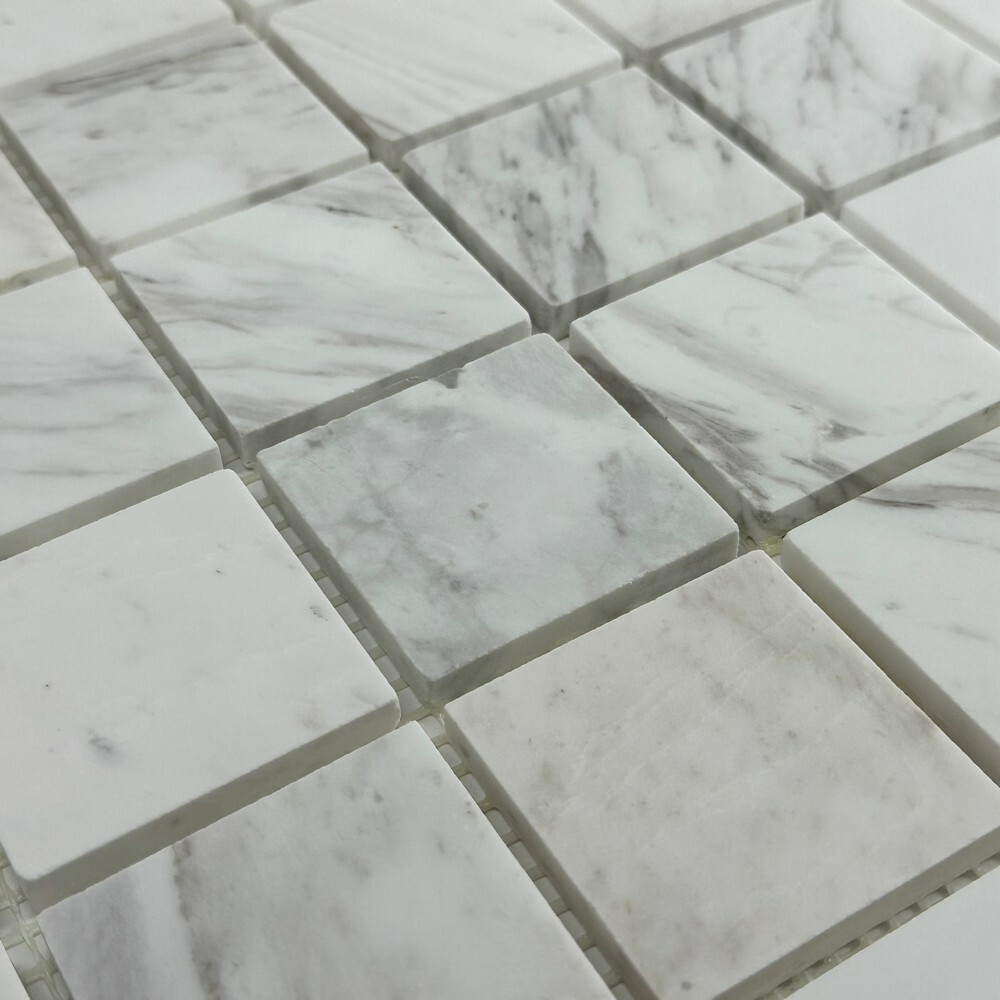 Мозаика VOLAKAS WHITE POL 48x48 серия Marble Stone