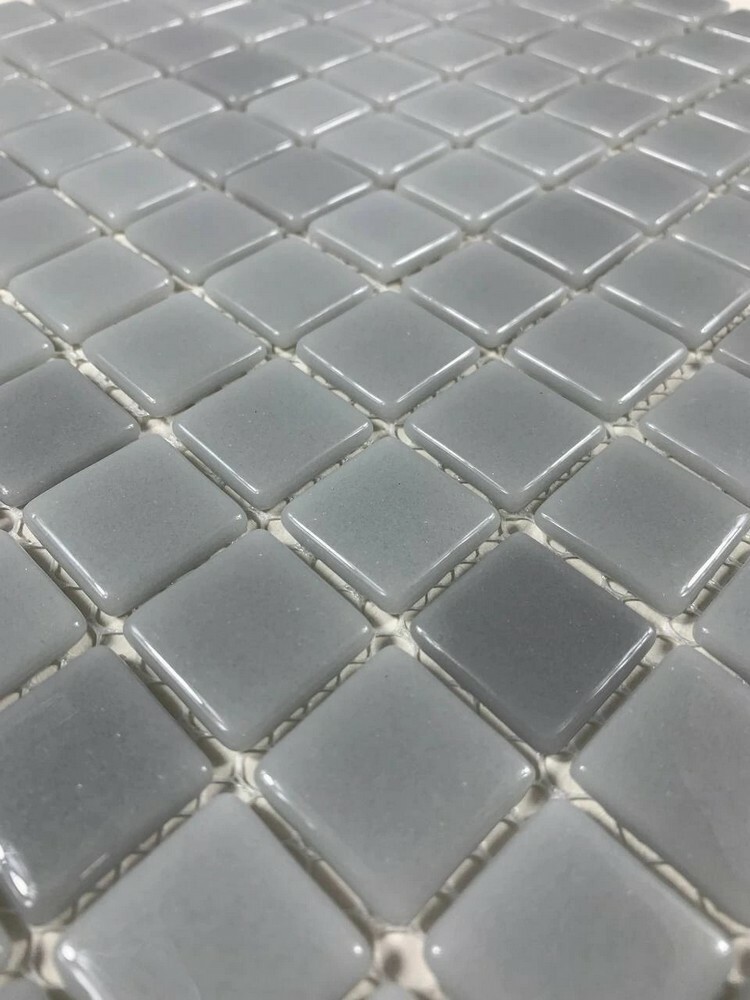 Мозаика Серое стекло серия Pools-П