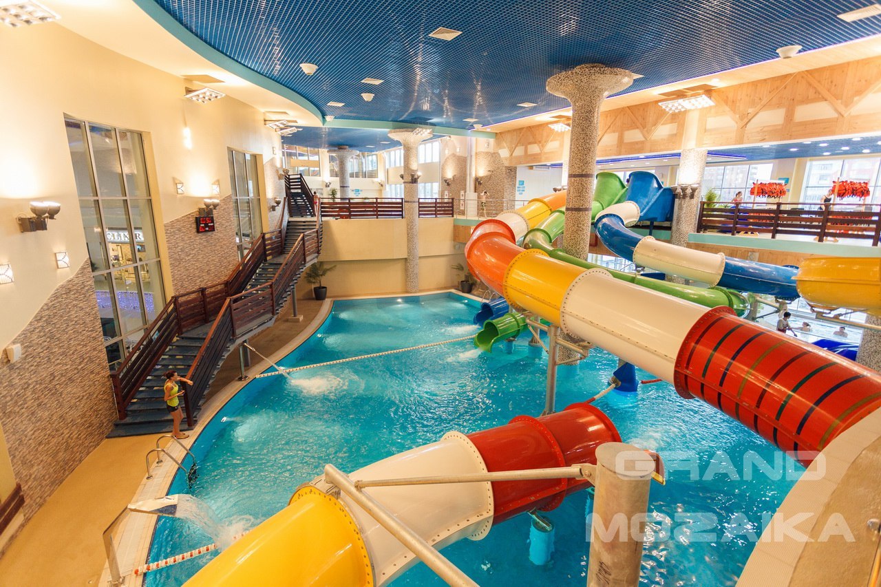 Мозаика для аквапарка Тропикана в г. Норильске